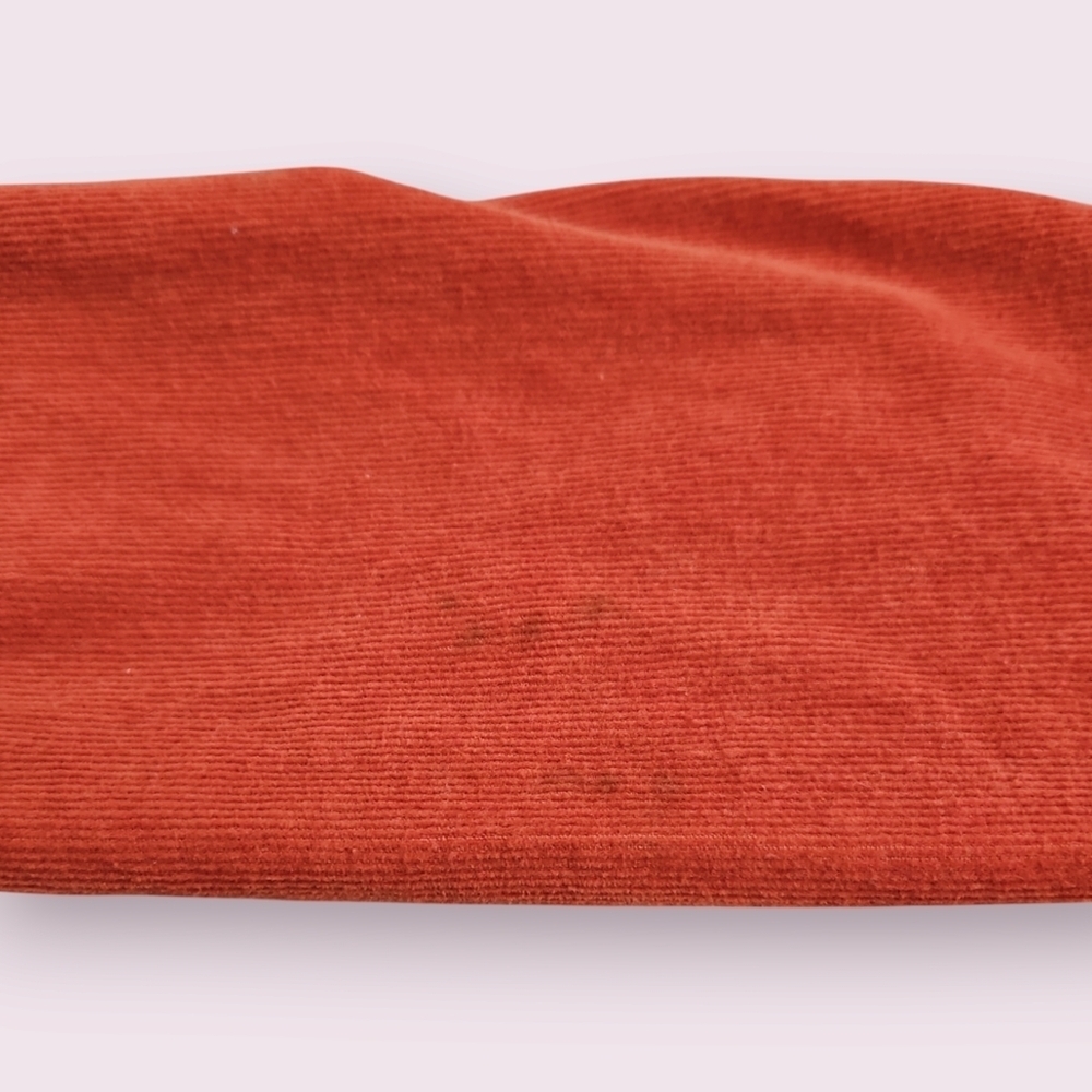 GB Girls Corduroy Jacket Size Small Orange White Sherpa - Picture 4 of 7